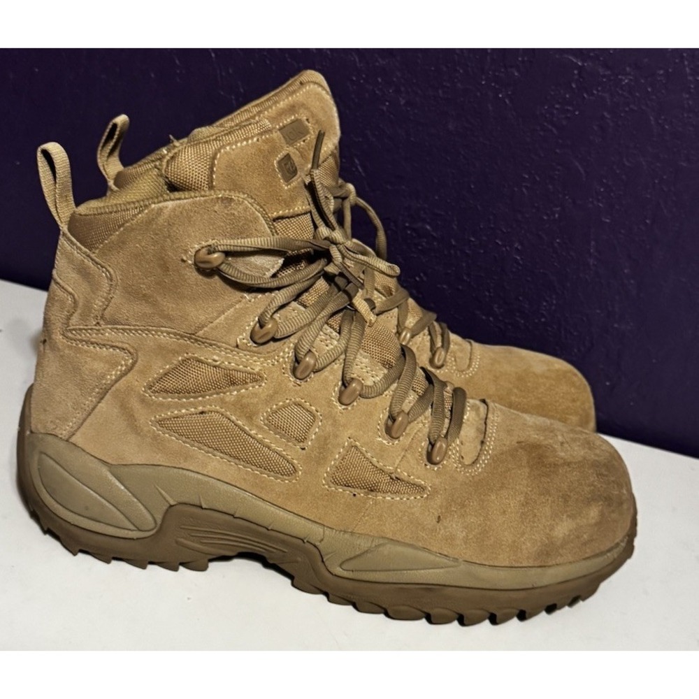 Reebok Stealth Rapid Response Tactical Boot 11.5 W Combat RB8694 Safety Toe $174
